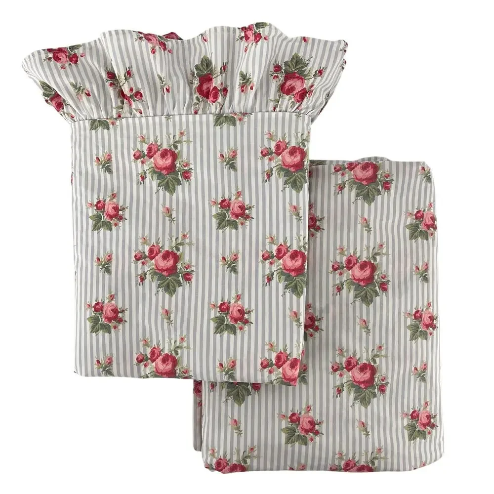 Ralph Lauren Emma Queen Sheets Cottagecore Vintage Flat & Fitted